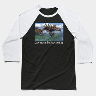 Caverns & Creatures: Love on the Rocs Baseball T-Shirt